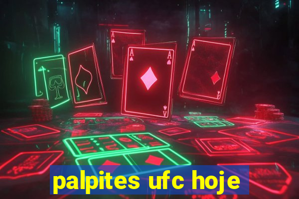 palpites ufc hoje